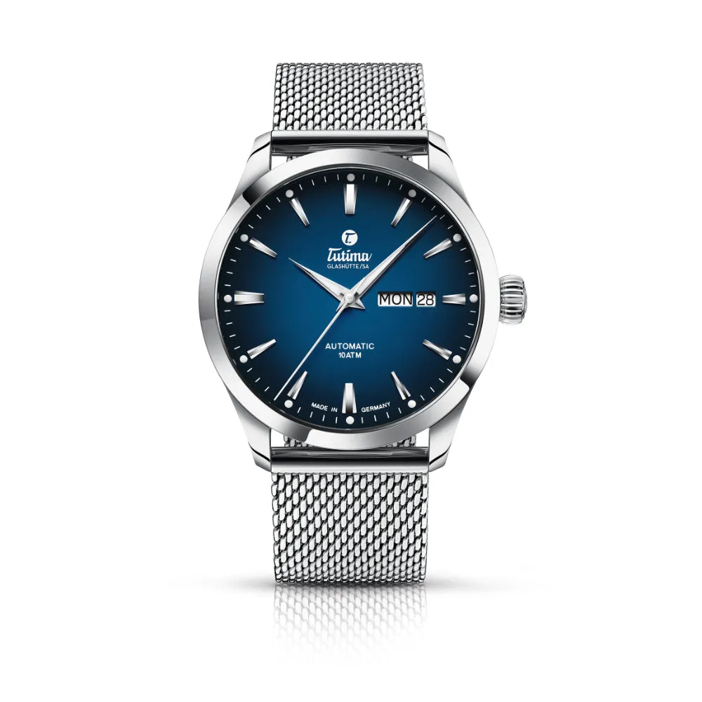 Tutima Glashütte Sky Automatic Blue 41mm