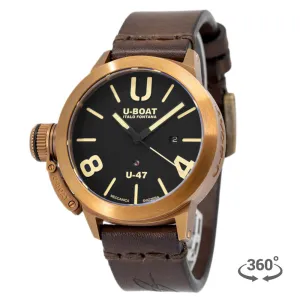 U-Boat Men's 7797 Cassico U-47 Bronze Watch