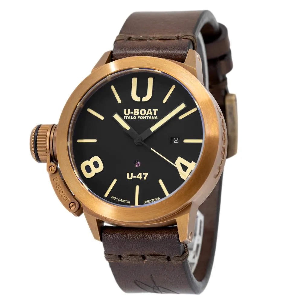 U-Boat Men's 7797 Cassico U-47 Bronze Watch