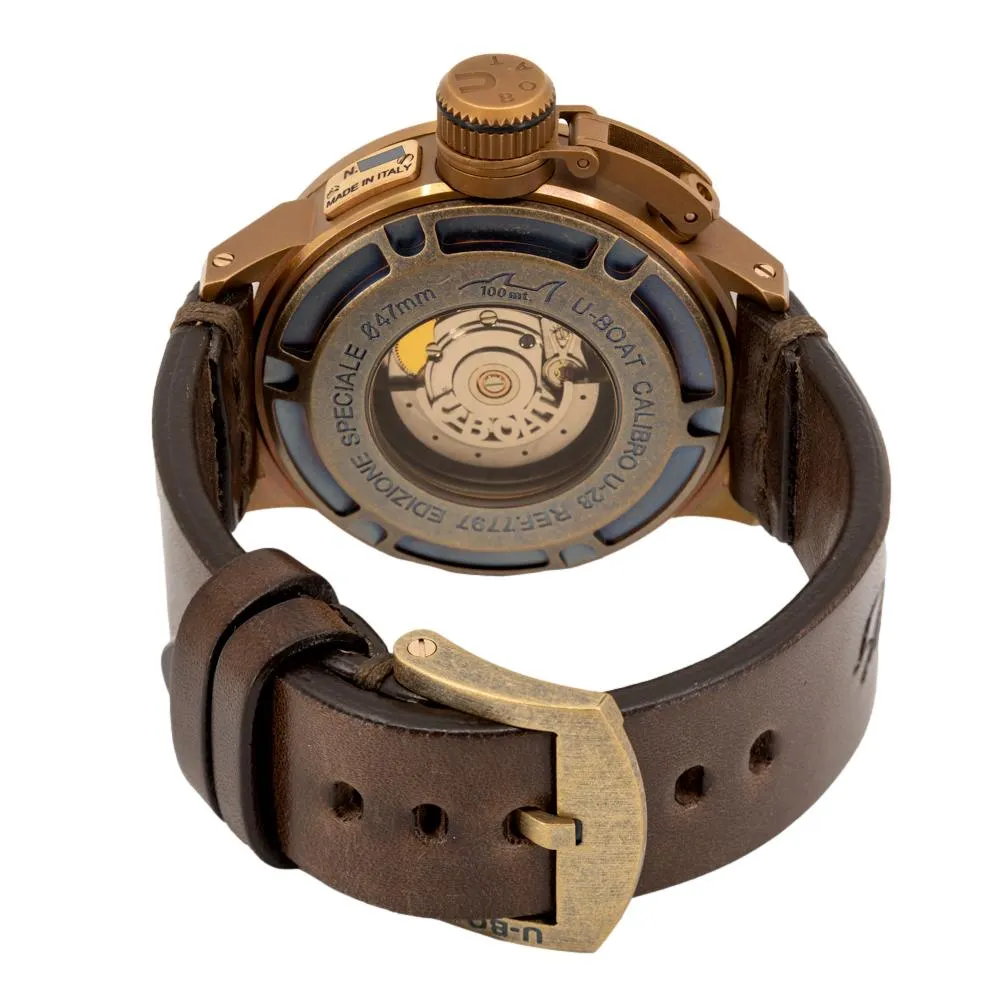 U-Boat Men's 7797 Cassico U-47 Bronze Watch