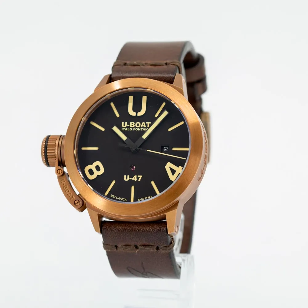 U-Boat Men's 7797 Cassico U-47 Bronze Watch