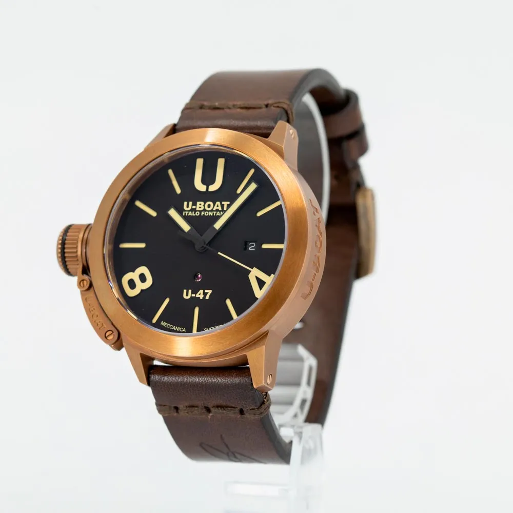 U-Boat Men's 7797 Cassico U-47 Bronze Watch