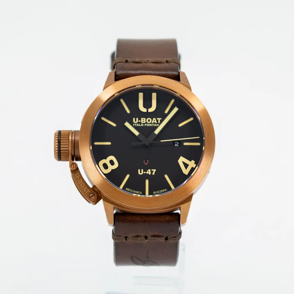 U-Boat Men's 7797 Cassico U-47 Bronze Watch