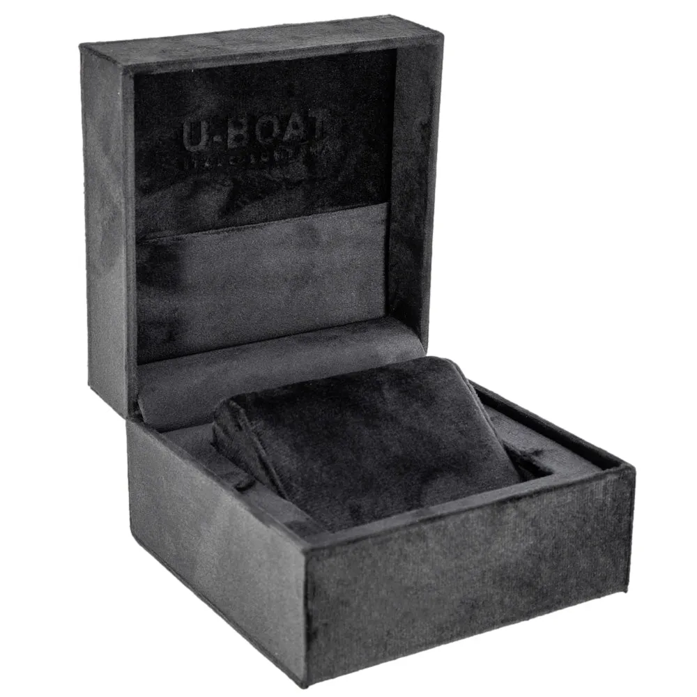 U-boat Men's 8463/B Darkmoon 44mm Black Dial Quartz