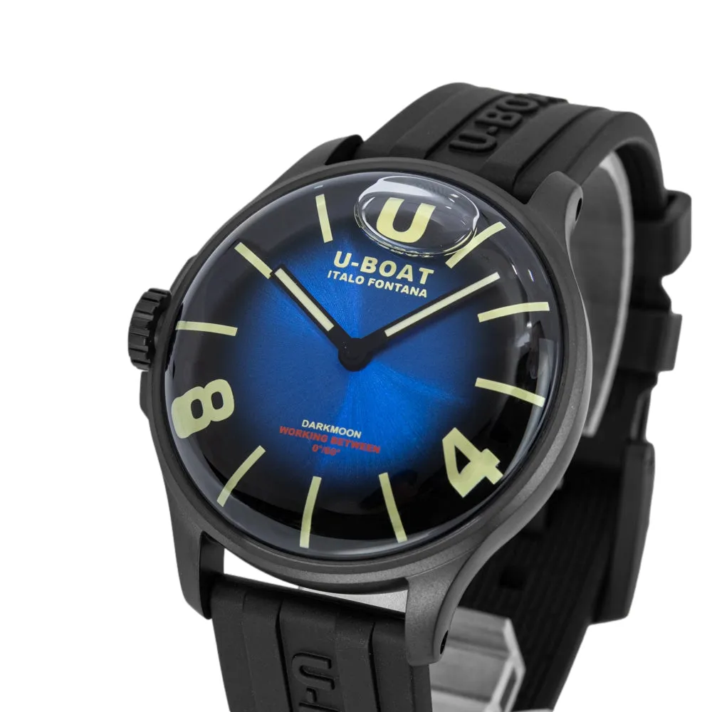 U-Boat Men's 8700/D Darkmoon Blue IPB Soleil Quartz