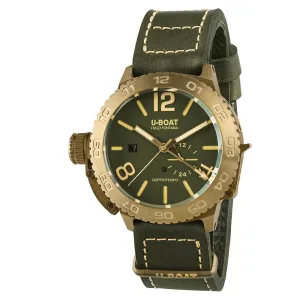 U-Boat Men's 9088 Doppiotempo 46mm Bronze GR Auto