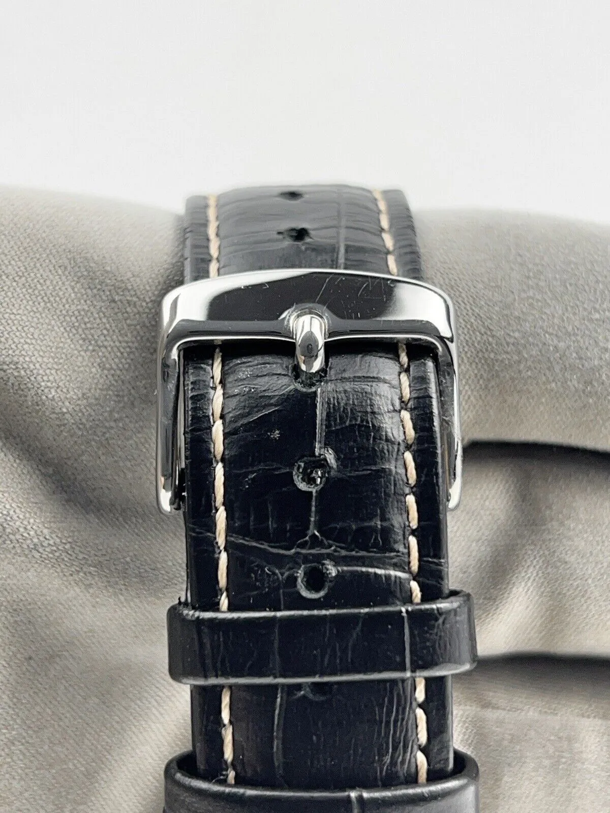Ulysse Nardin Dual Time 243-55 Men's Black Dial Automatic 42mm Watch With Box