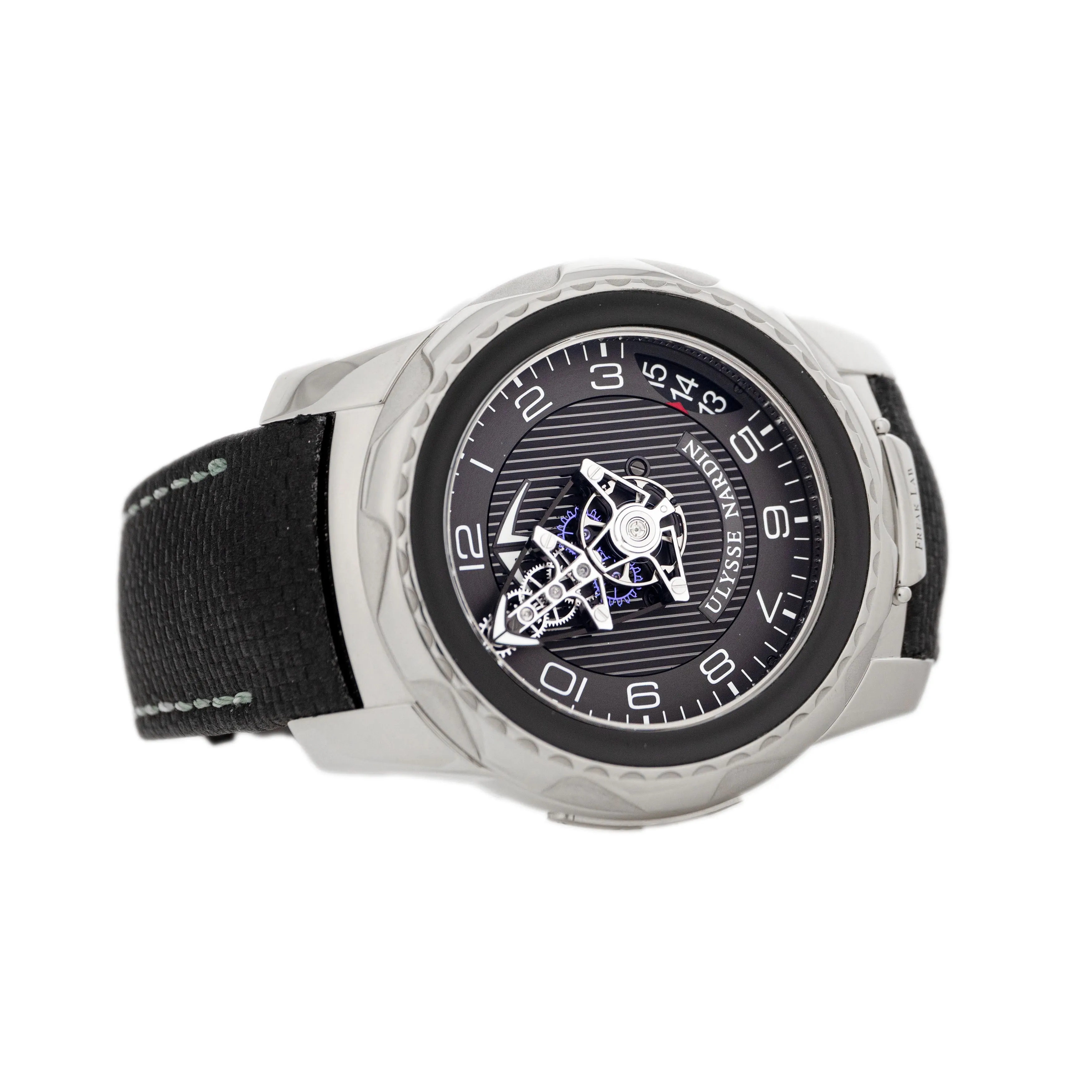 Ulysse Nardin Freak Lab Black Dial White Gold 45mm 2100-138 Full Set
