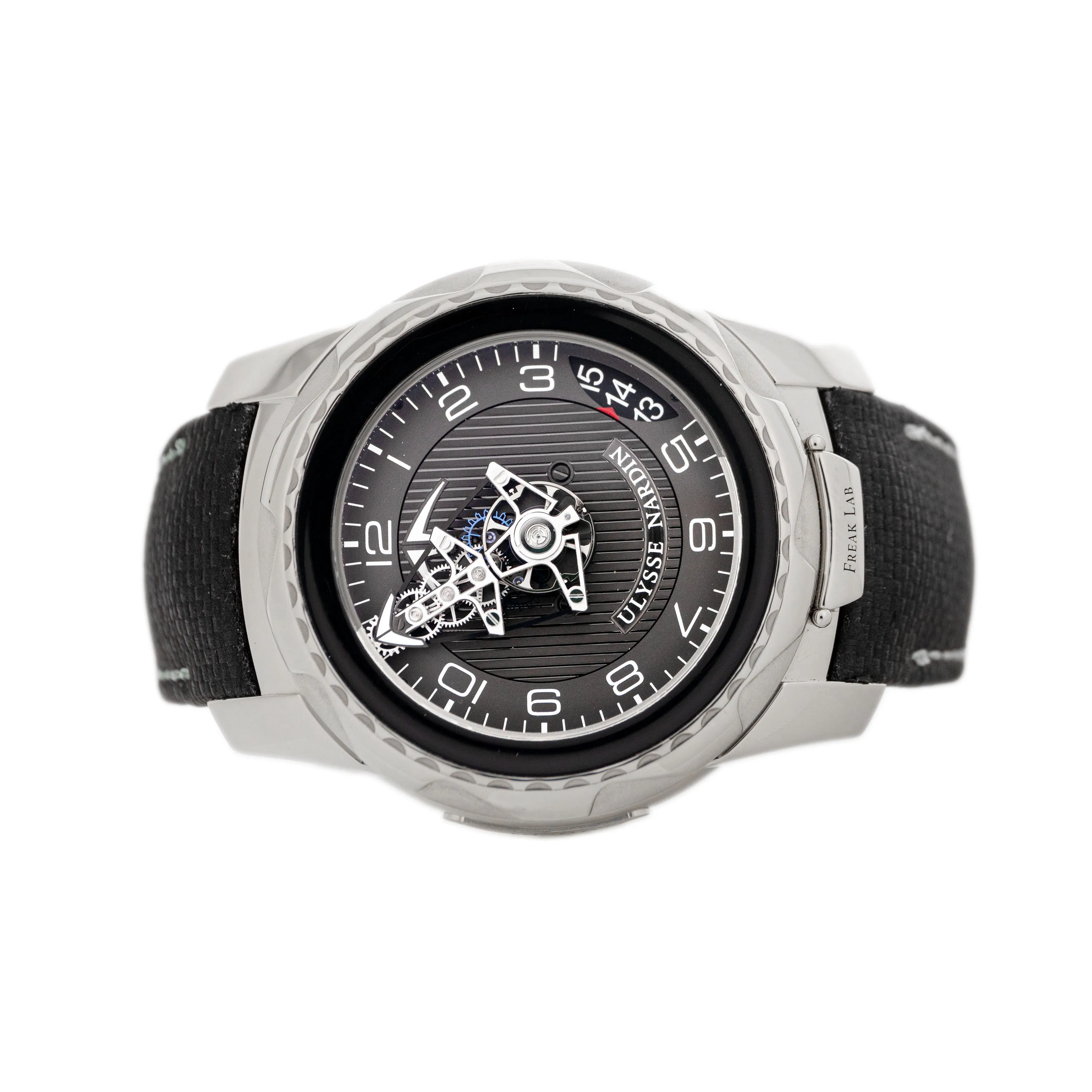 Ulysse Nardin Freak Lab Black Dial White Gold 45mm 2100-138 Full Set