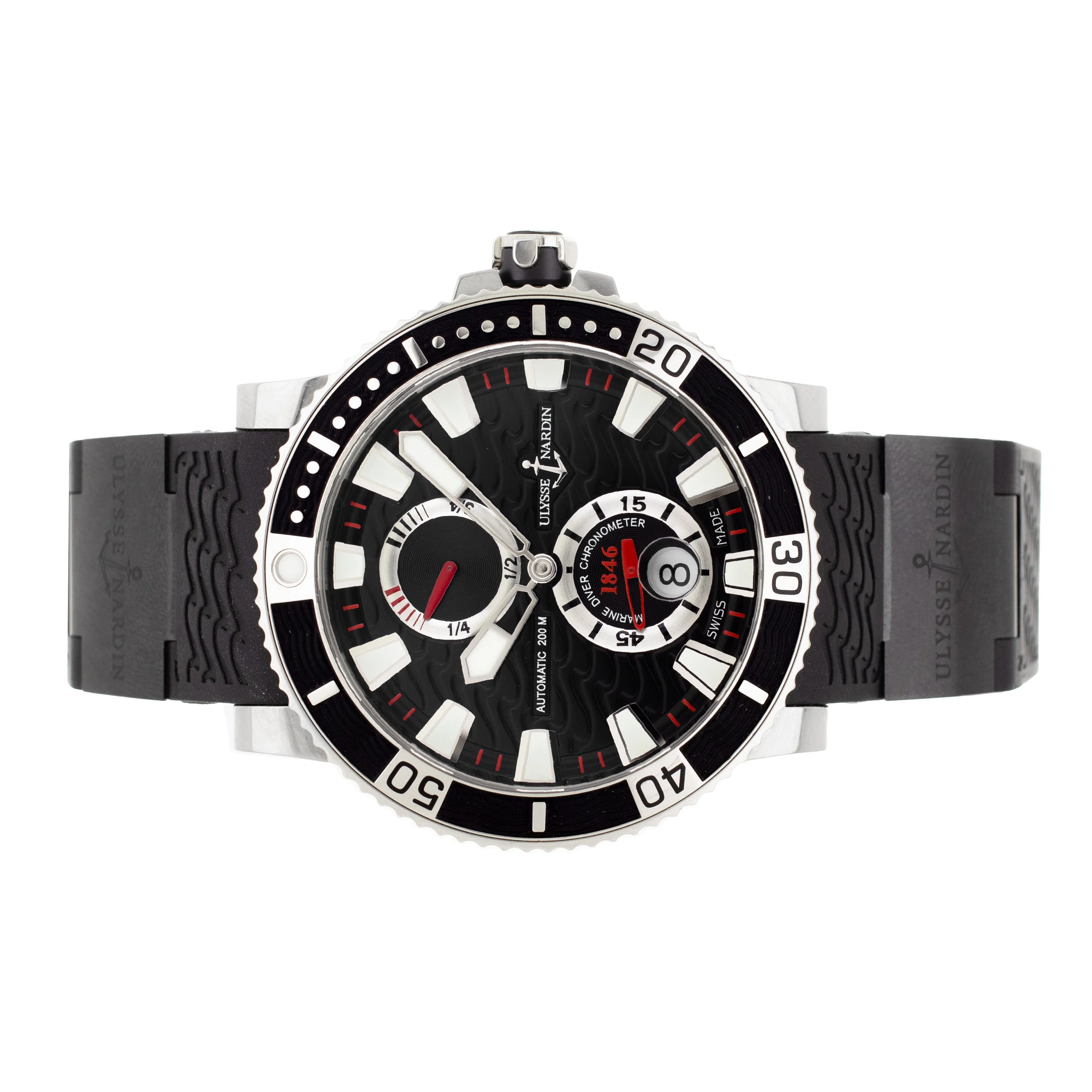 Ulysse Nardin Maxi Marine Diver Titanium Black Dial 45mm 263-90-3C/72
