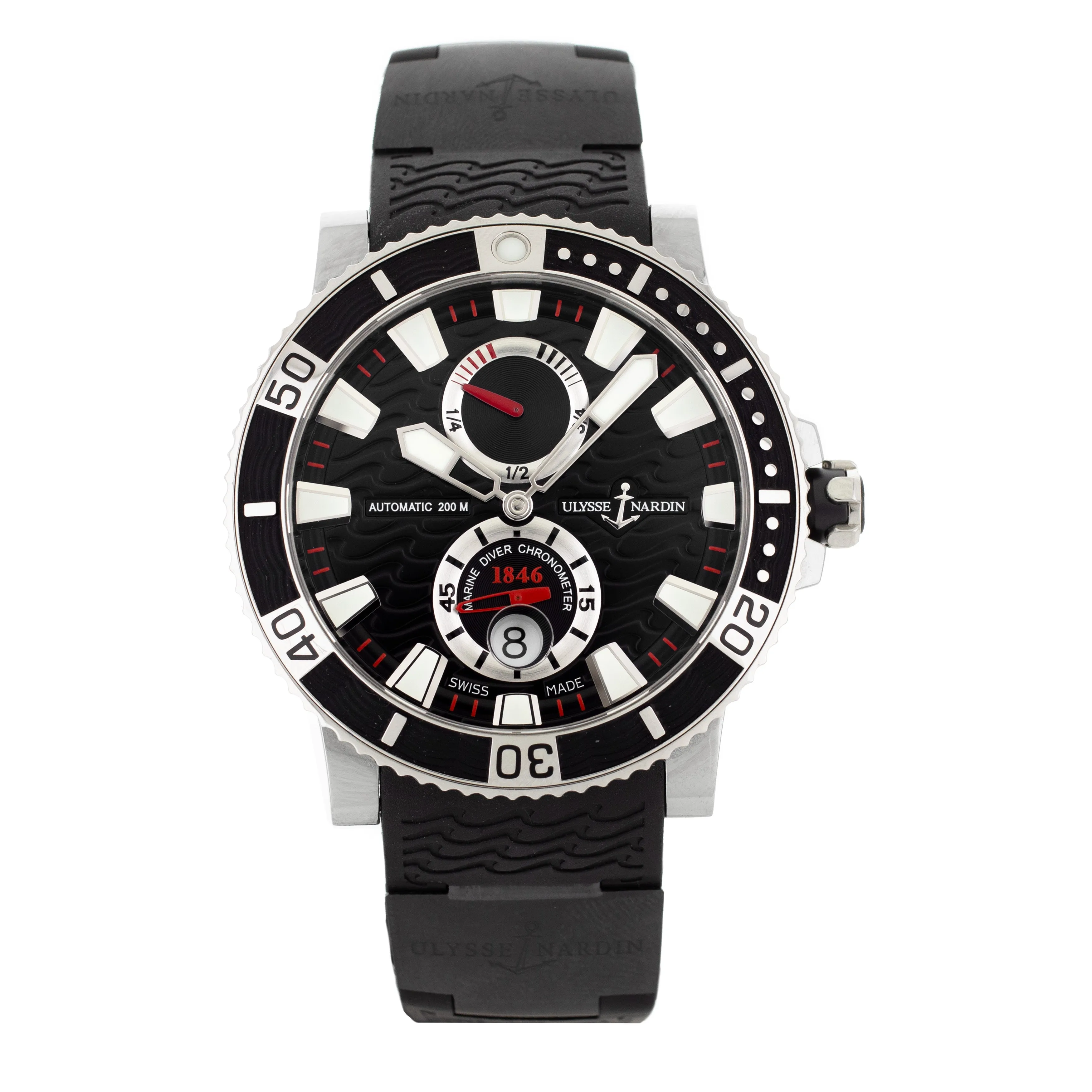 Ulysse Nardin Maxi Marine Diver Titanium Black Dial 45mm 263-90-3C/72