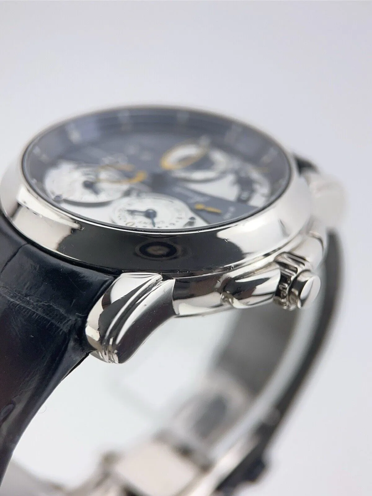 Ulysse Nardin Sonata 18k White Gold 42mm Automatic Alarm Men’s Watch 670-88