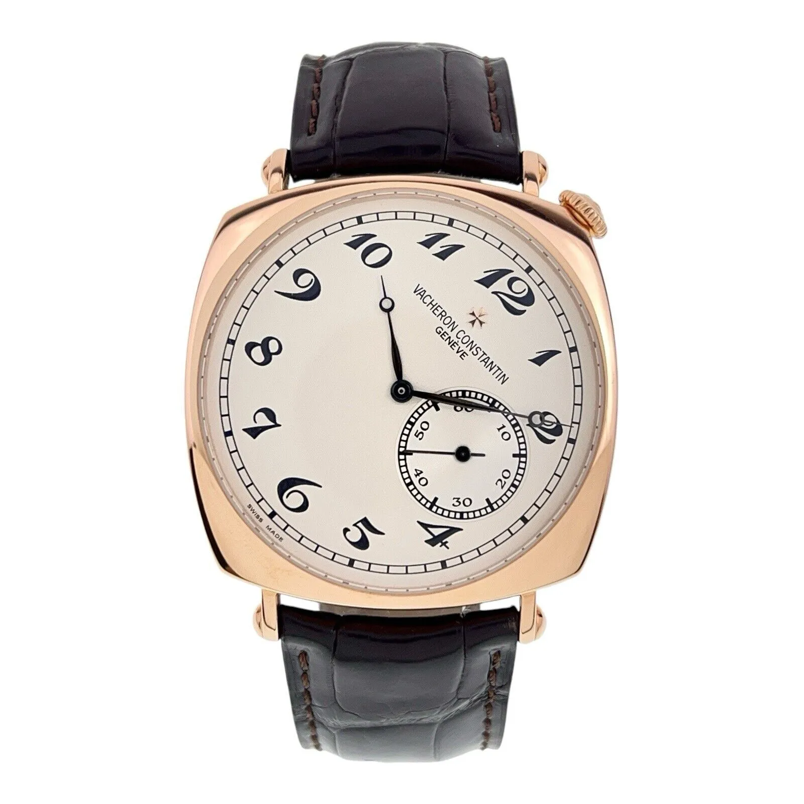 Vacheron Constantin Historiques 18k Rose Gold 40mm Manual Wind Mens Watch 82035