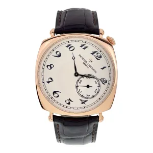 Vacheron Constantin Historiques 18k Rose Gold 40mm Manual Wind Mens Watch 82035