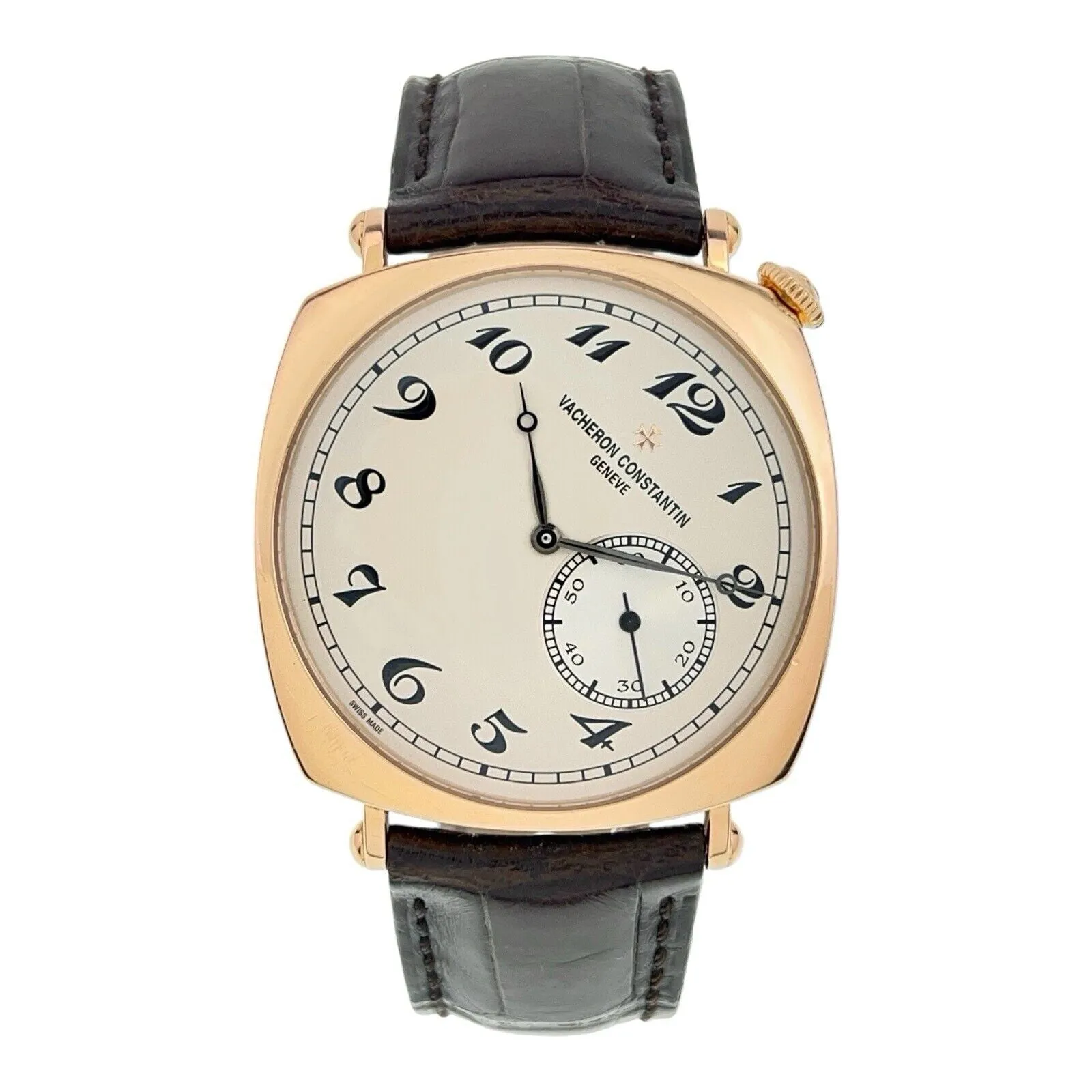 Vacheron Constantin Historiques 18k Rose Gold 40mm Manual Wind Men’s Watch 82035
