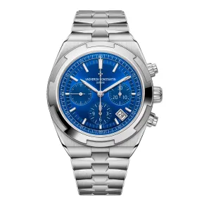 Vacheron Constantin Overseas Chronograph Watch, 42.5mm Blue Dial, 5520V/210A-B148