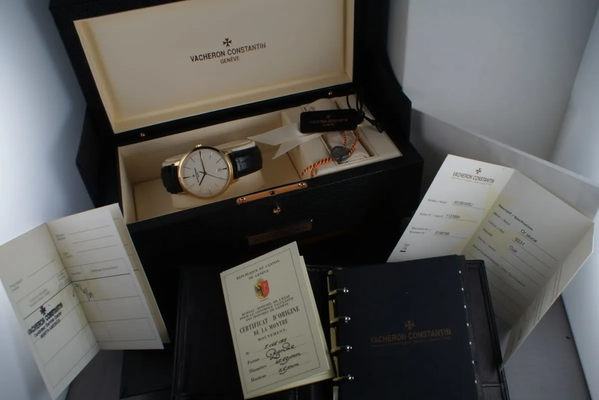 Vacheron Constantin Patrimony Contemporary 18K with Papers