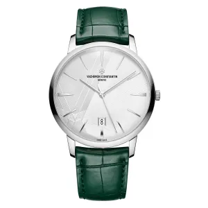 Vacheron Constantin Patrimony Self-Winding Watch, 40mm Silver Dial, 85180/000G-H035