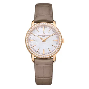 Vacheron Constantin Traditionnelle Manual-Winding Watch, 33mm Mother of Pearl Dial, 1405T/000R-B636