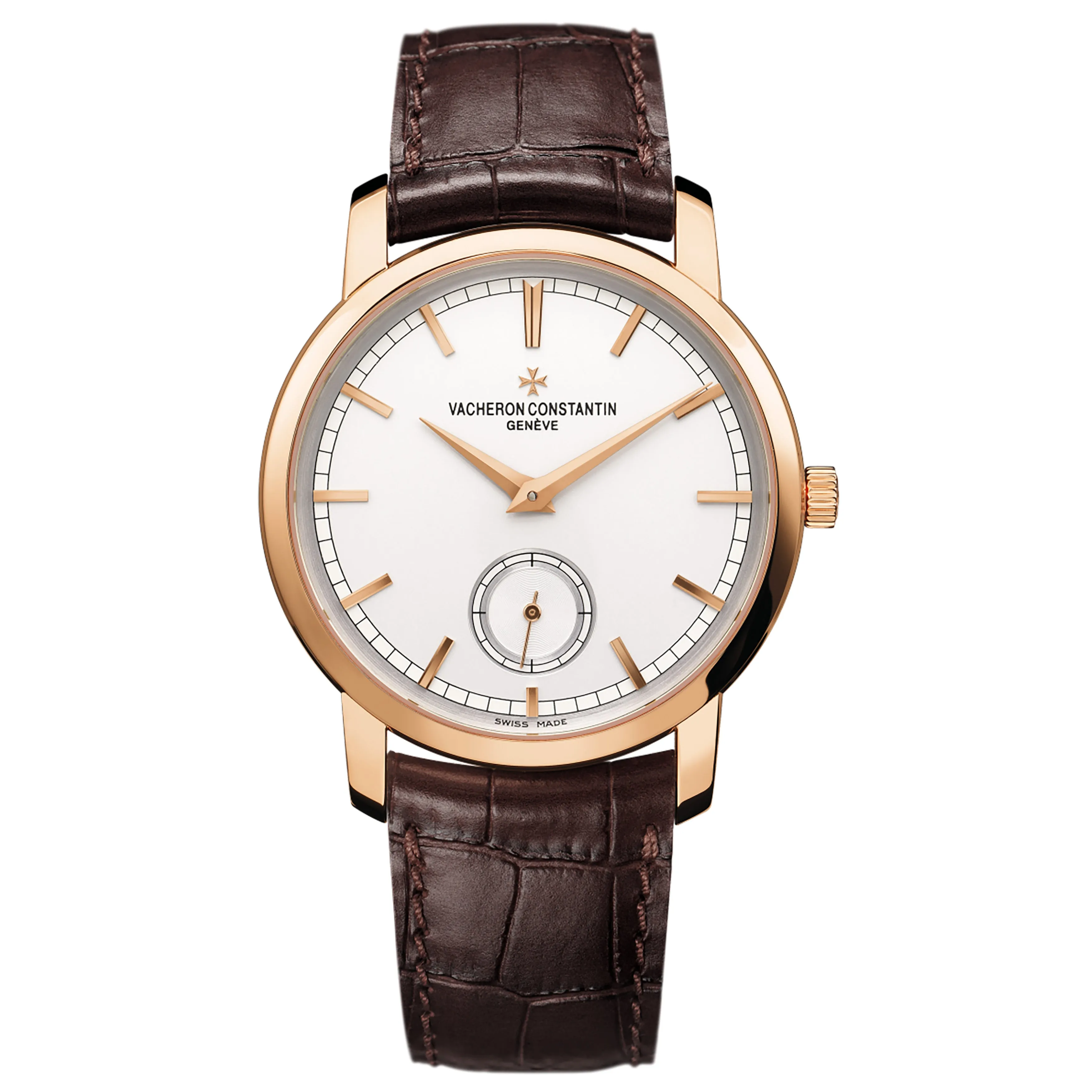 Vacheron Constantin Traditionnelle Manual-Winding Watch, 38mm Silver Dial, 82172/000R-9382