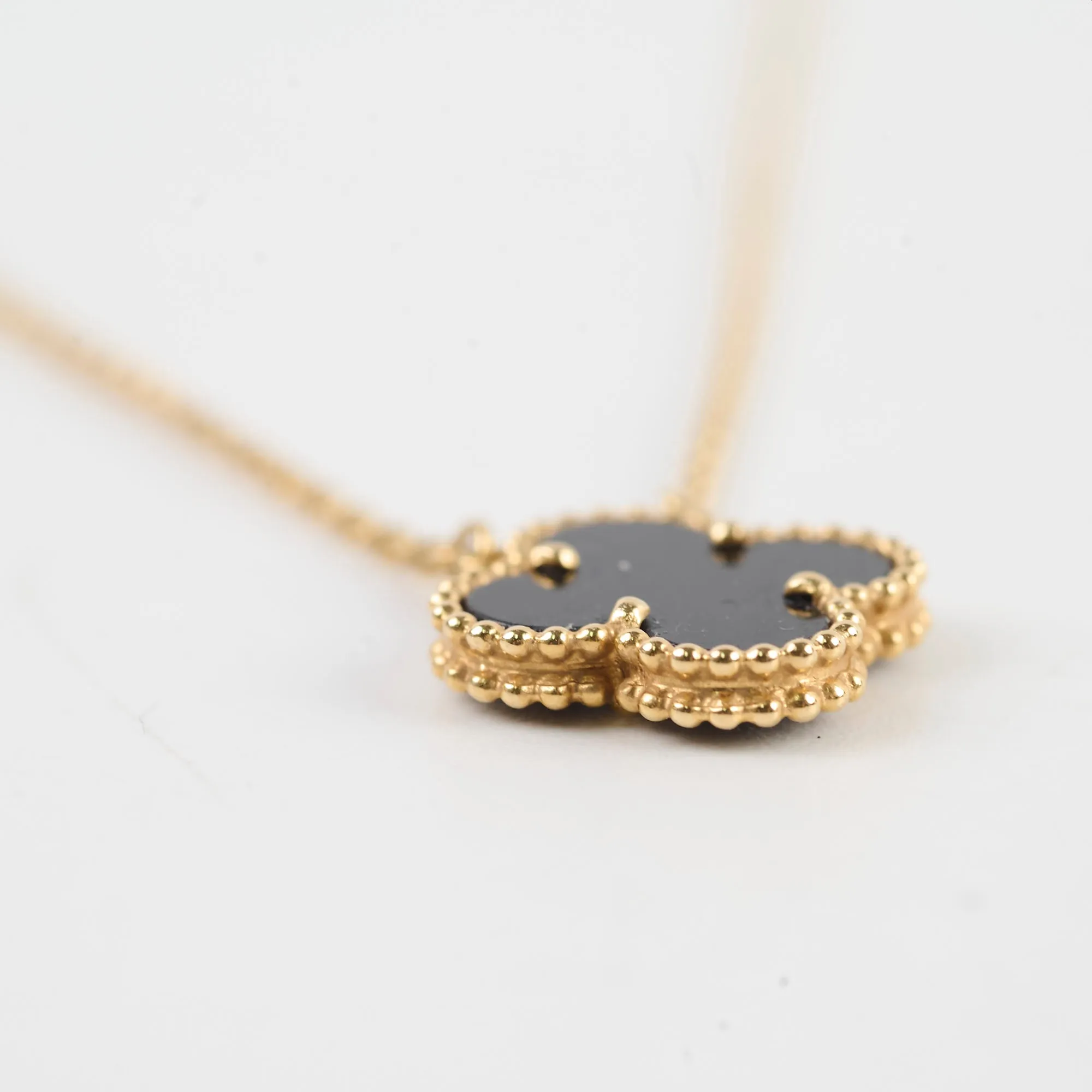 Van Cleef & Arpels Vintage Alhambra Oxny Necklace
