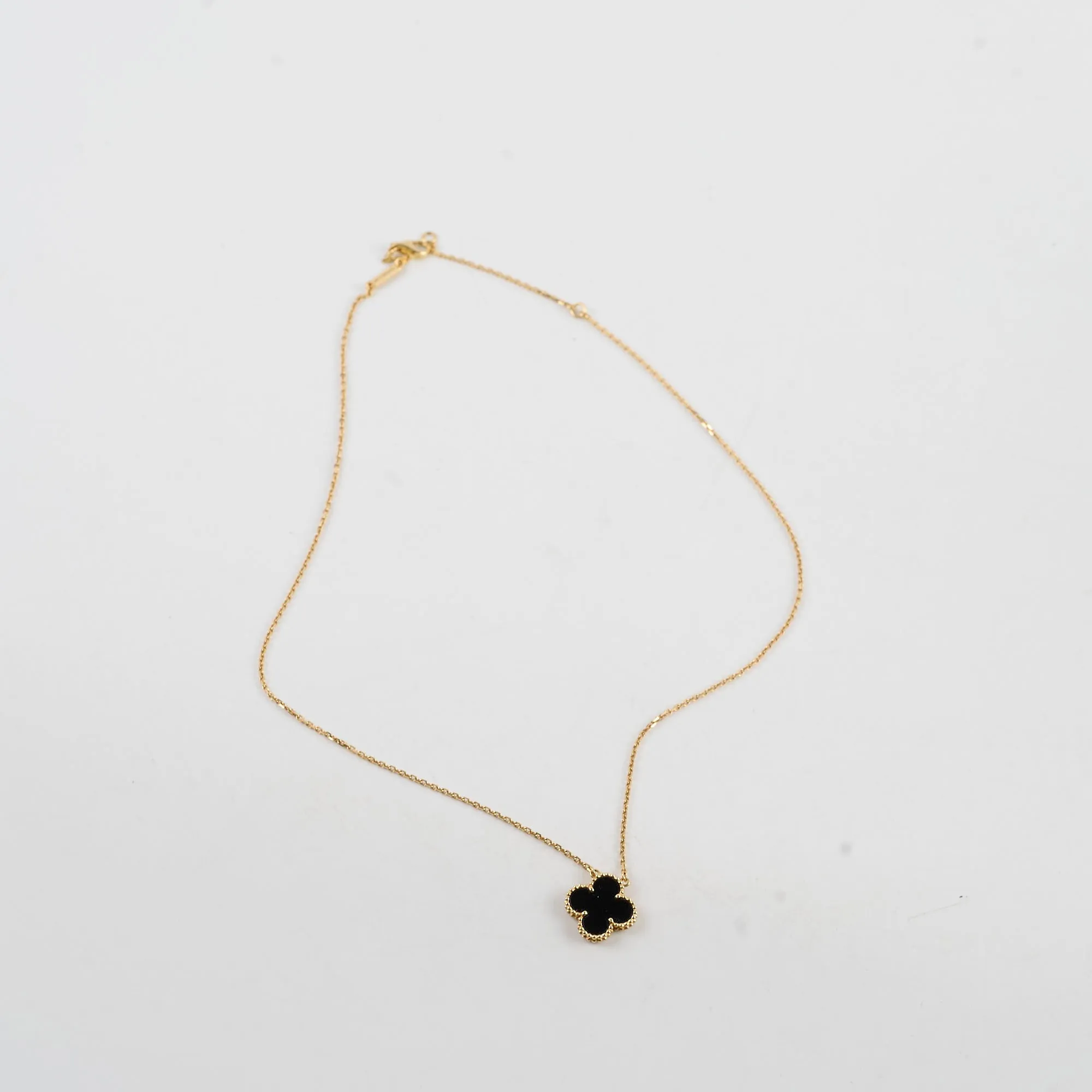 Van Cleef & Arpels Vintage Alhambra Oxny Necklace