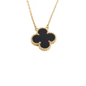 Van Cleef & Arpels Vintage Alhambra Oxny Necklace