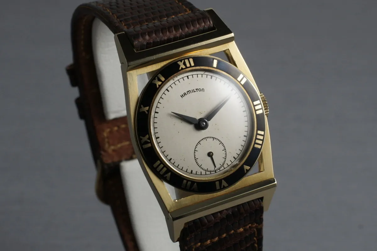 Vintage Hamilton Piping Rock 14K Yellow Gold