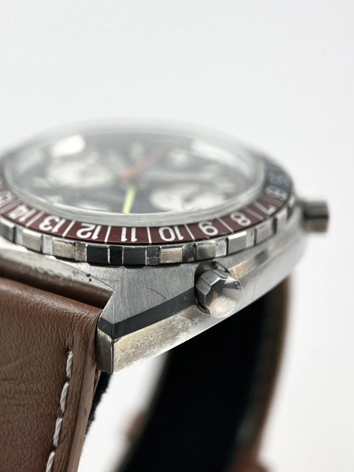 Vintage Heuer Autavia Ref. 1163 Chronograph Manual/Automatic GMT Men’s Watch