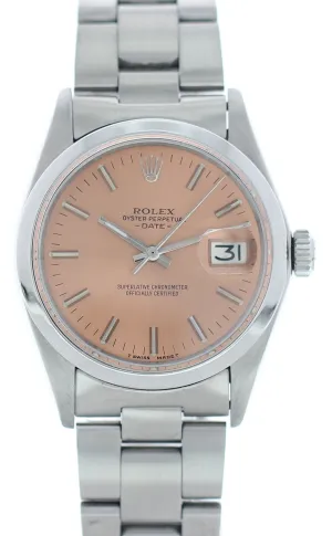Vintage Rolex Oyster Perpetual Date 1500
