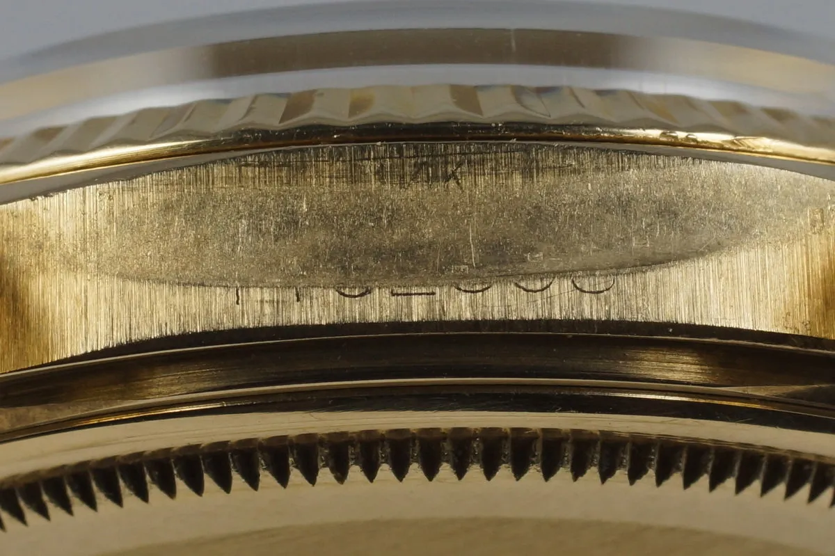 Vintage Rolex YG Datejust 1601