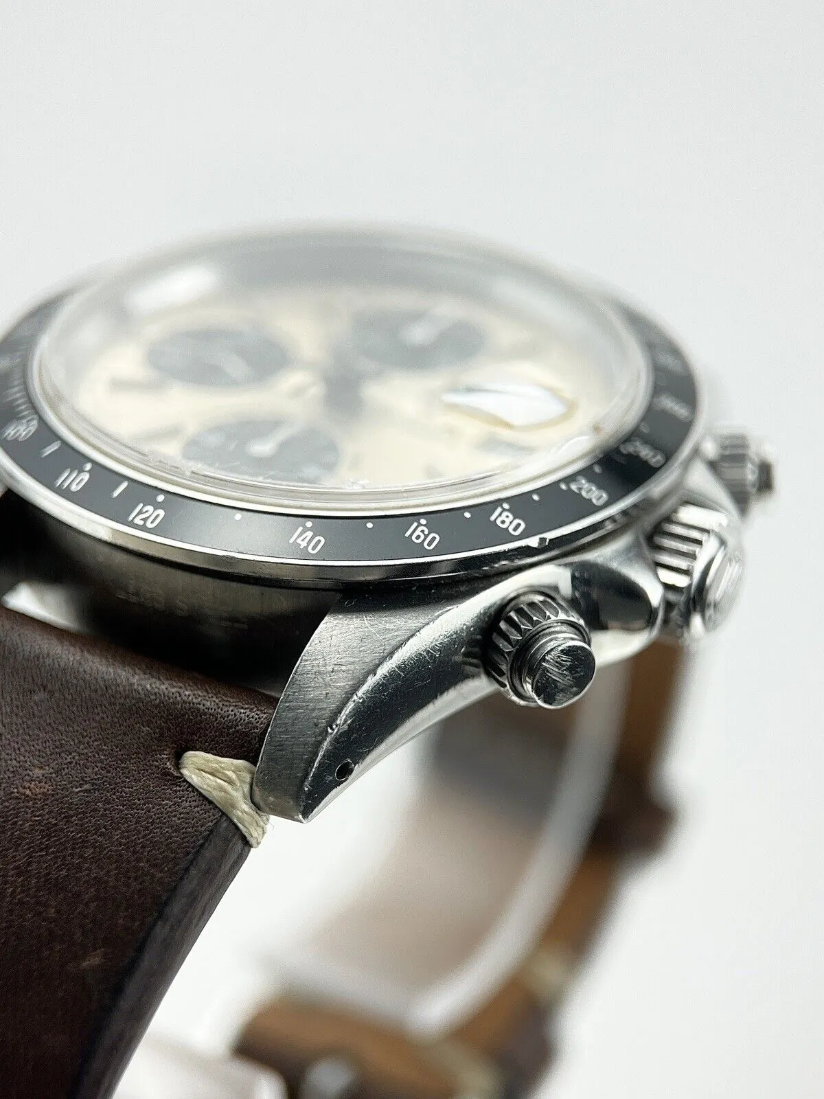 Vintage Tudor Prince Date Chronograph Automatic Men’s Stainless Steel Watch