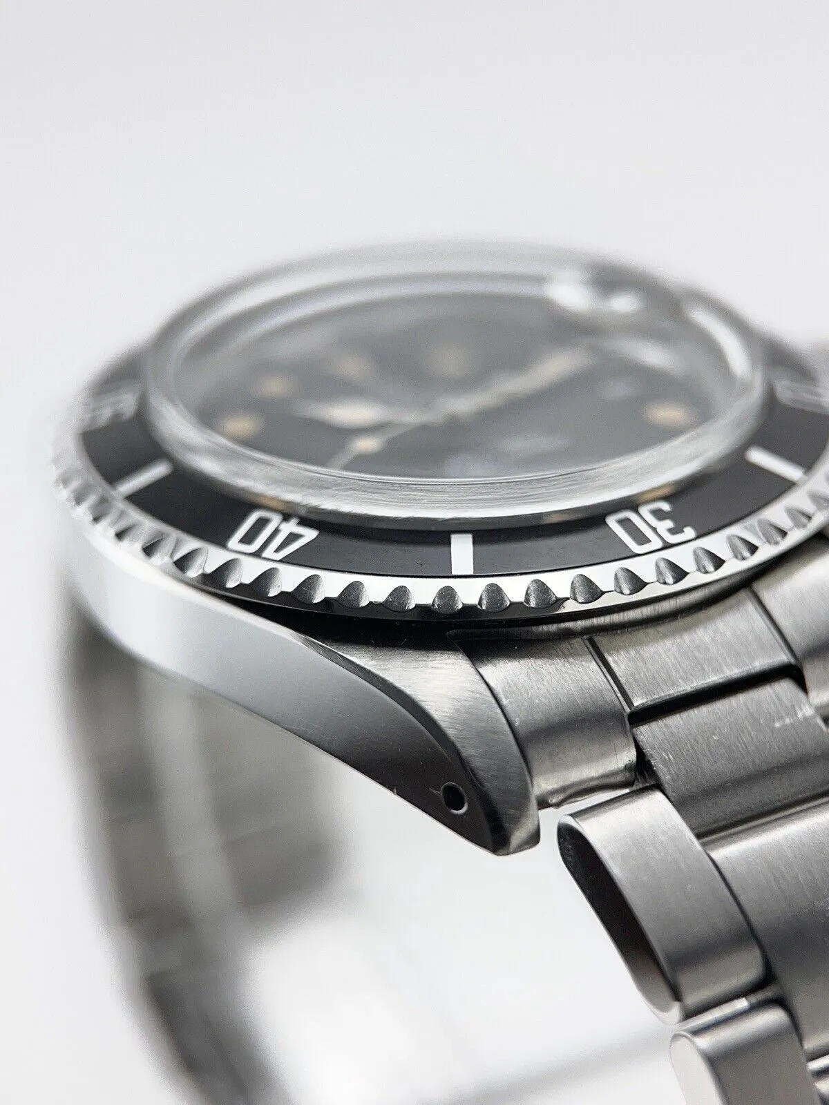 Vintage Tudor Submariner Stainless Steel Black 40mm Automatic Men’s Watch 79090