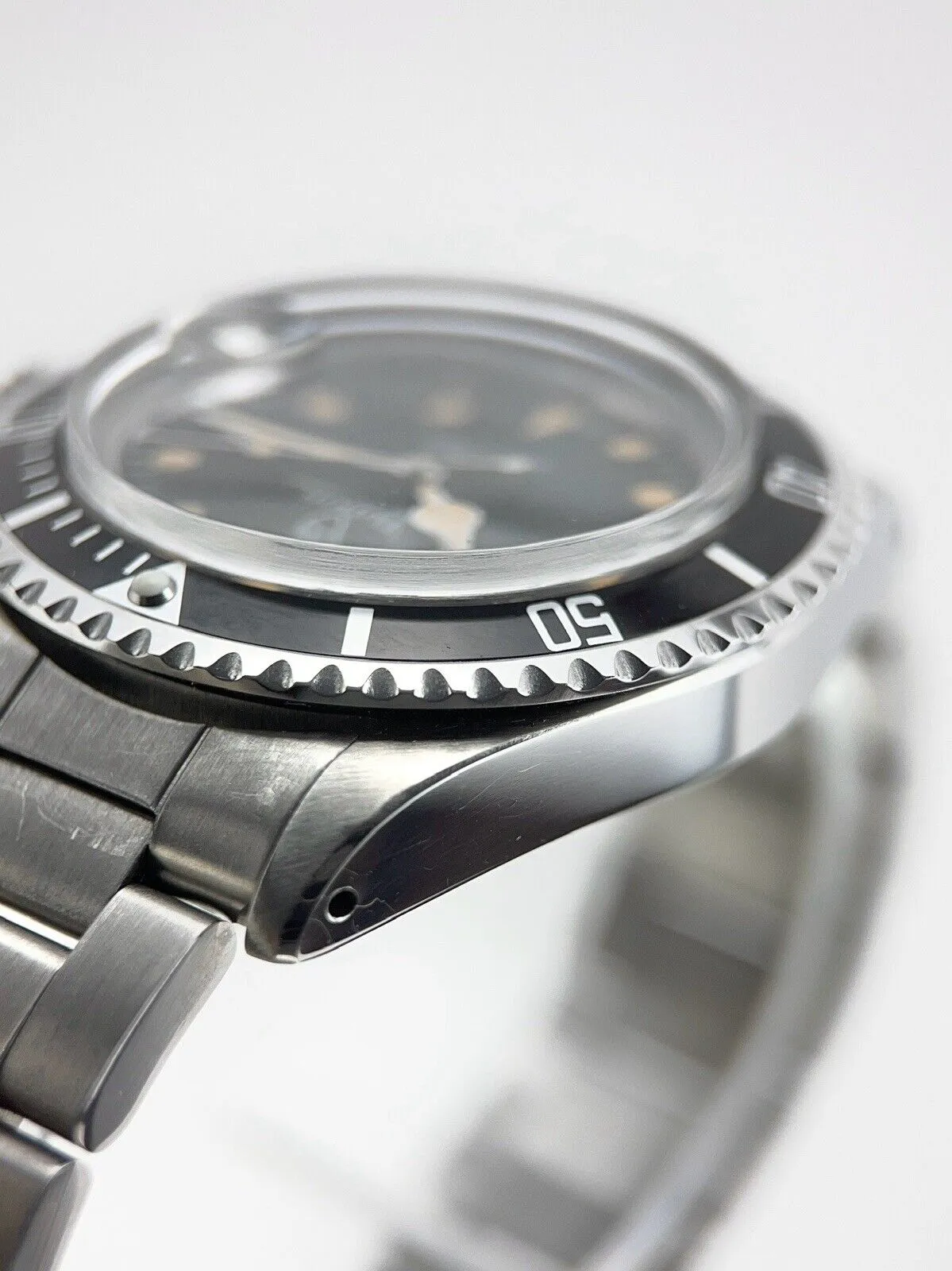 Vintage Tudor Submariner Stainless Steel Black 40mm Automatic Men’s Watch 79090