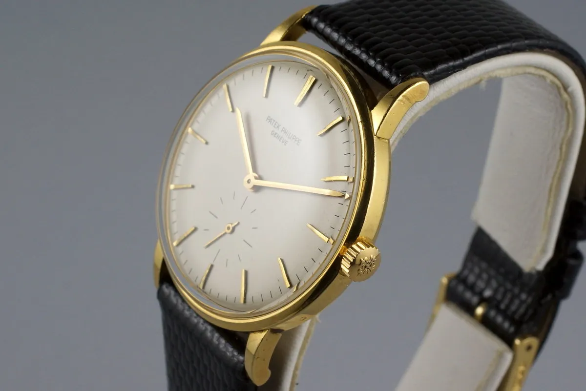 Vintage YG Patek Philippe Calatrava 3425 Automatic