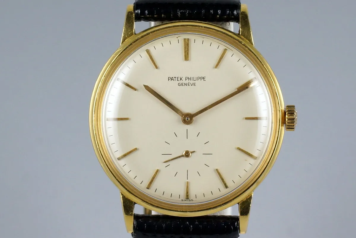 Vintage YG Patek Philippe Calatrava 3425 Automatic