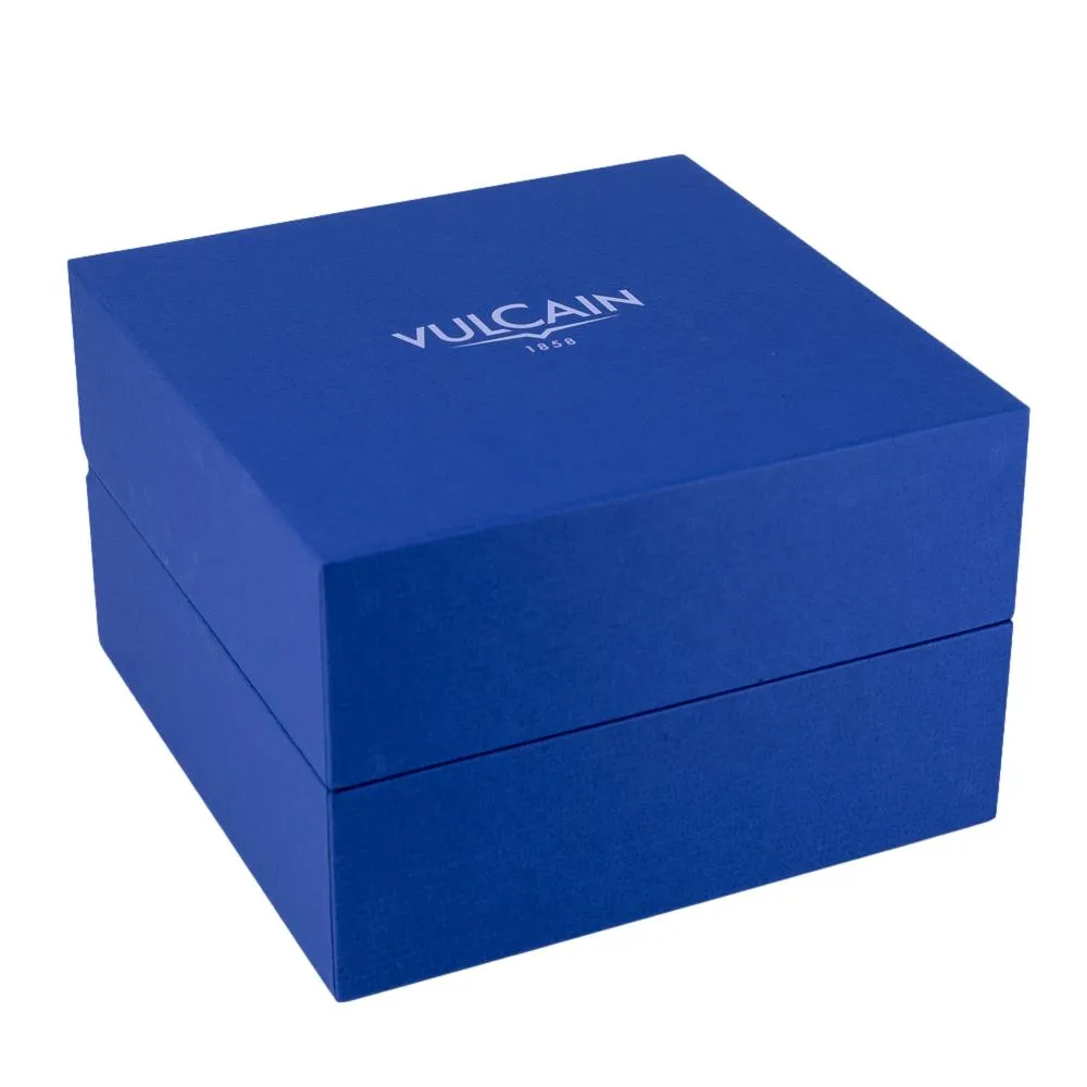 Vulcain Men's 580158A35.BAL110 Moonphase Blue Watch