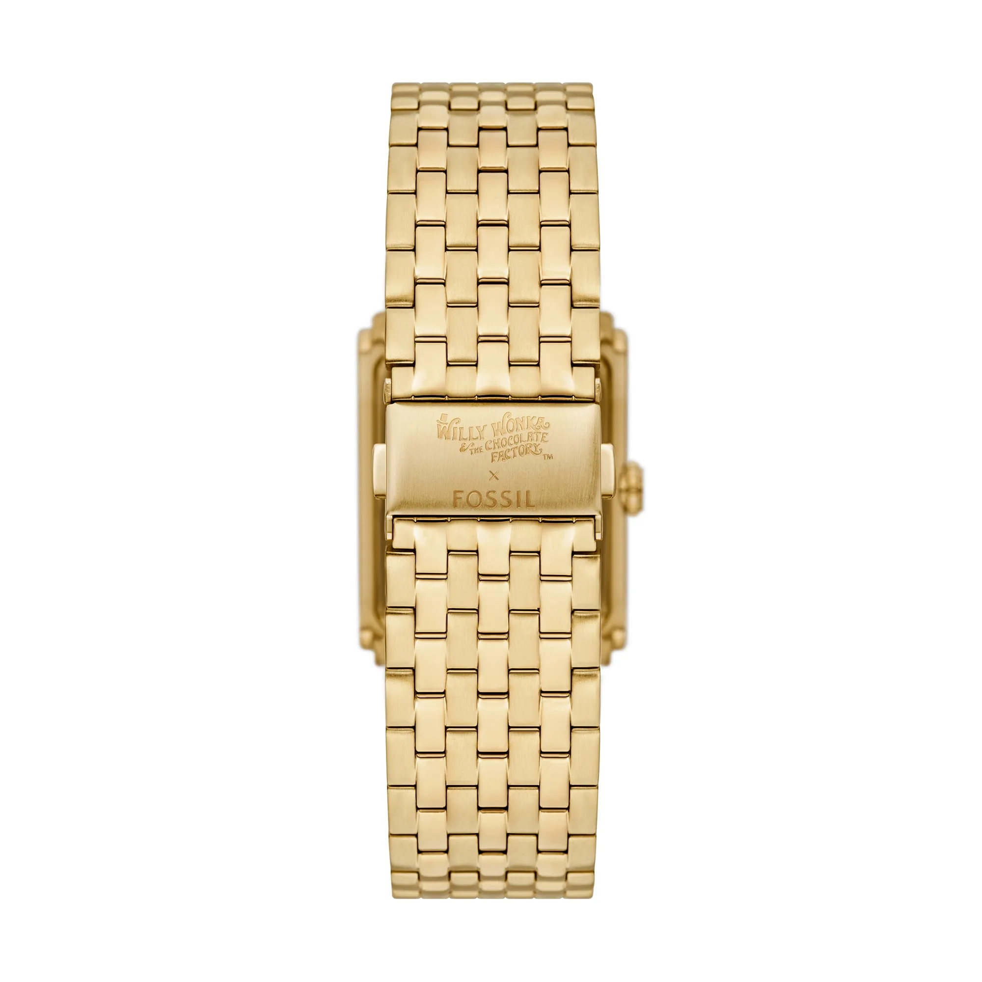 Willy Wonka™ x Fossil Limited Edition Three-Hand Gold-Tone Stainless Steel Watch