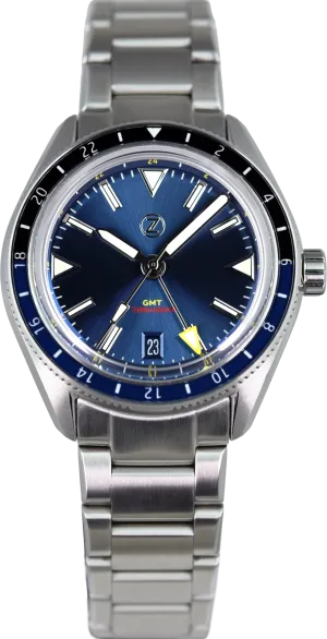 Zelos Horizons GMT V2 Midnight Blue (Pre-owned)