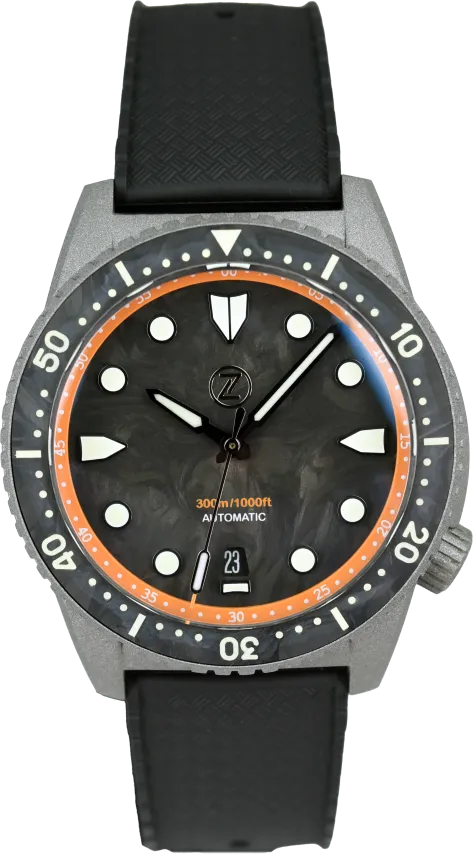 Zelos Mako Diver Cerakote Carbon (Pre-owned)