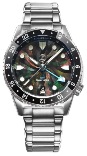 Zelos Mako GMT Mosaic MOP