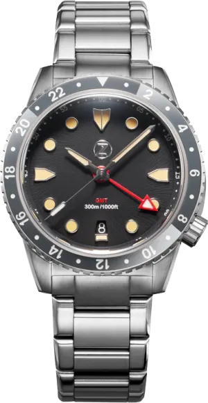 Zelos Mako GMT Vintage Black
