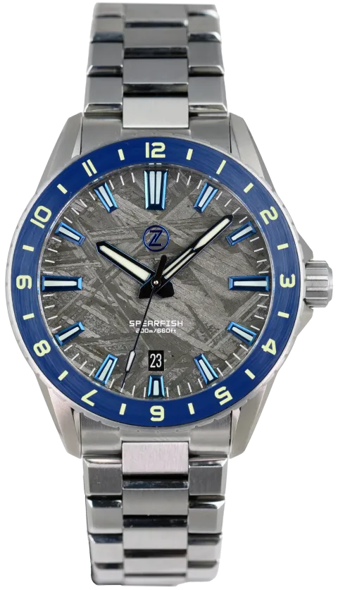 Zelos Spearfish 40mm Meteorite (Pre-owned)