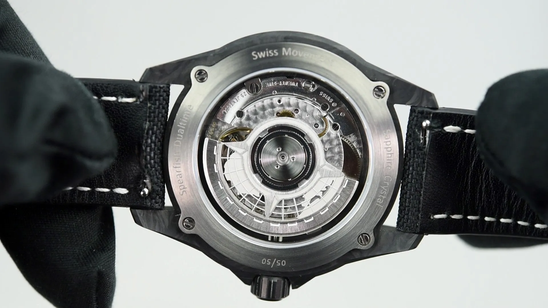 Zelos Spearfish Dual Time Carbon Moonscape (Pre-owned)
