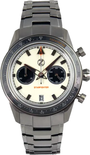 Zelos Starfighter Chronograph Frost (Pre-owned)