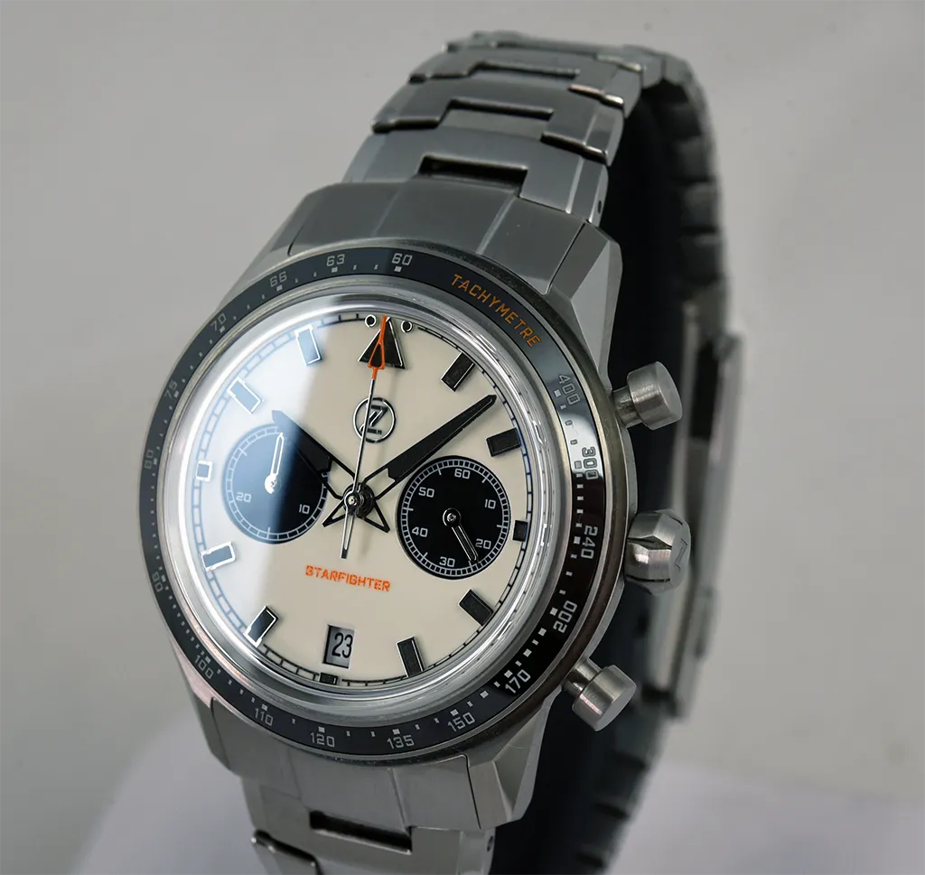 Zelos Starfighter Chronograph Frost (Pre-owned)
