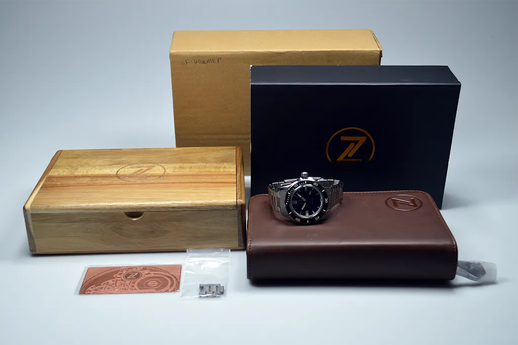 Zelos Swordfish 40mm MOP (Pre-owned)
