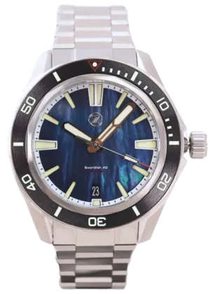 Zelos Swordfish 40mm MOP (Pre-owned)