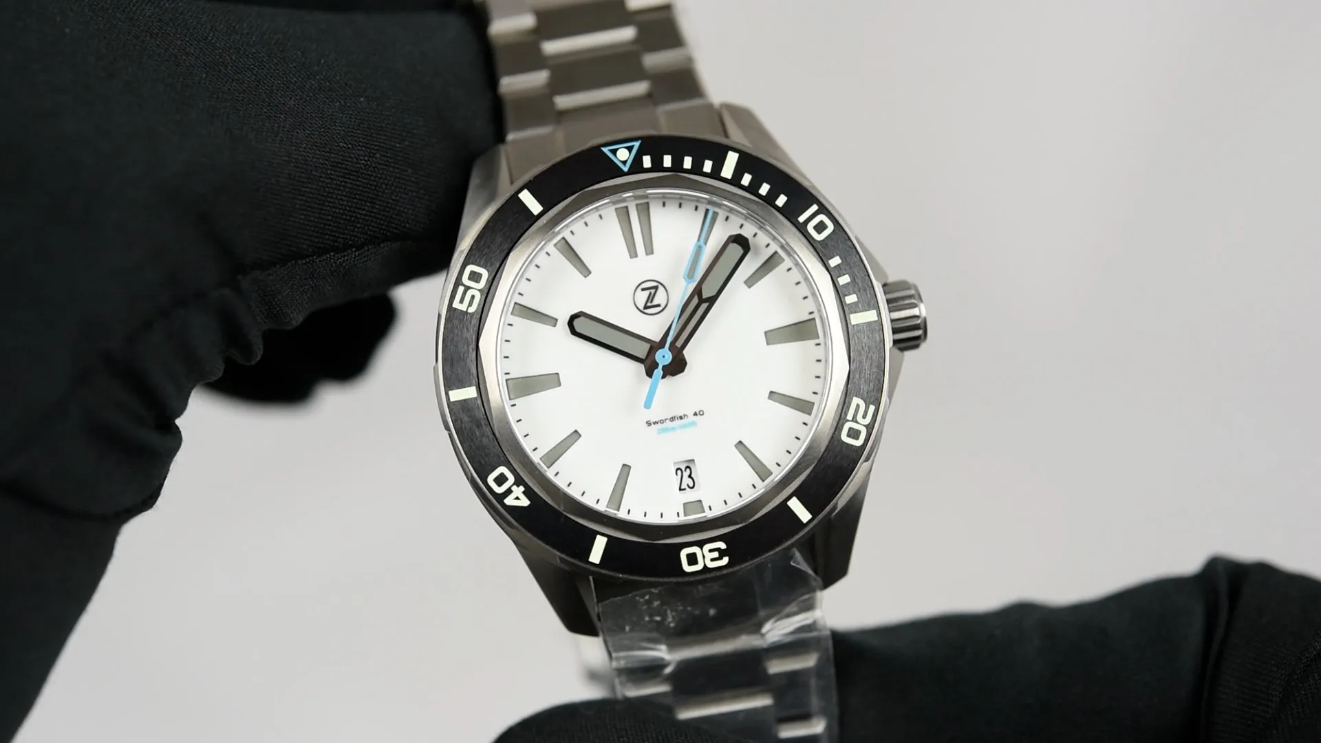 Zelos Swordfish 40mm TI Frost (B-stock)