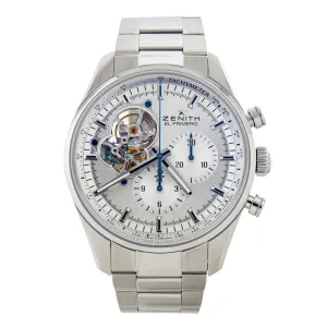 Zenith Chronomaster El Primero Steel Silver 42mm 03.2040.4061/01.C494 Full Set